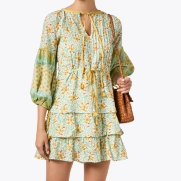 D'ASCOLI Tiered Mini Dress - Picture 2 of 6